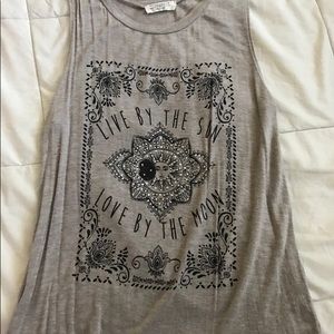 Sun and Moon tank top
